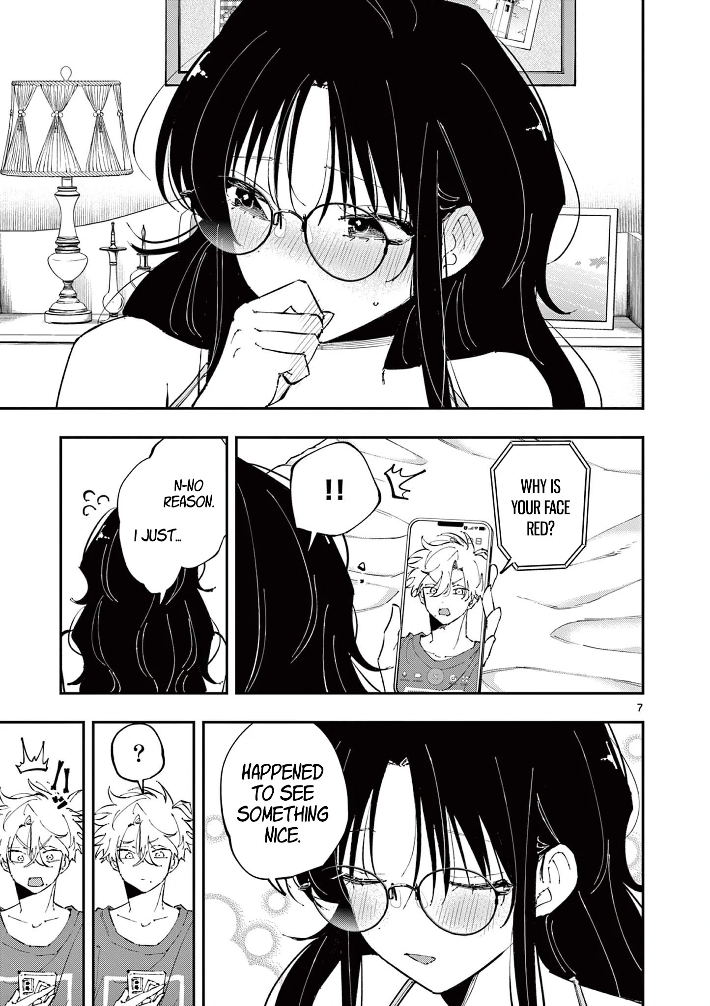 The Person Sitting Next to Me Looking at Me With Perverted Eyes | English ver - Chapter 46 manhwa