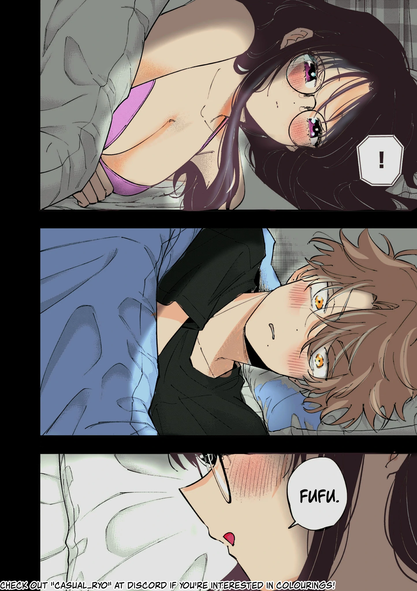 The Person Sitting Next to Me Looking at Me With Perverted Eyes | English ver - Chapter 47 manhwa