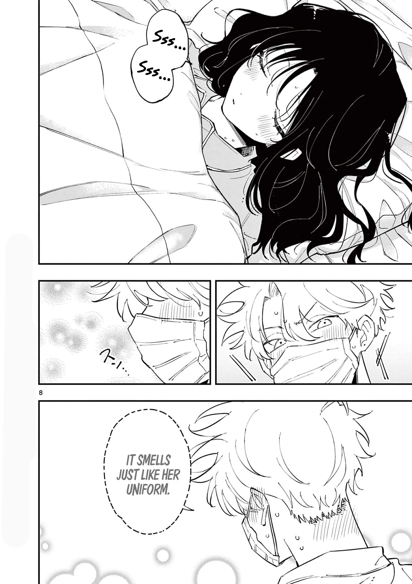 The Person Sitting Next to Me Looking at Me With Perverted Eyes | English ver - Chapter 48 manhwa