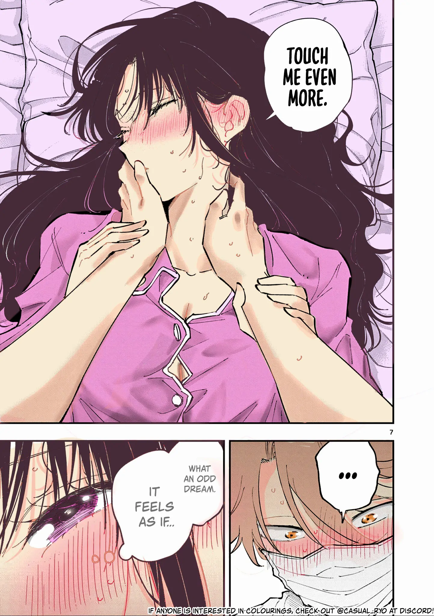 The Person Sitting Next to Me Looking at Me With Perverted Eyes | English ver - Chapter 49 manhwa