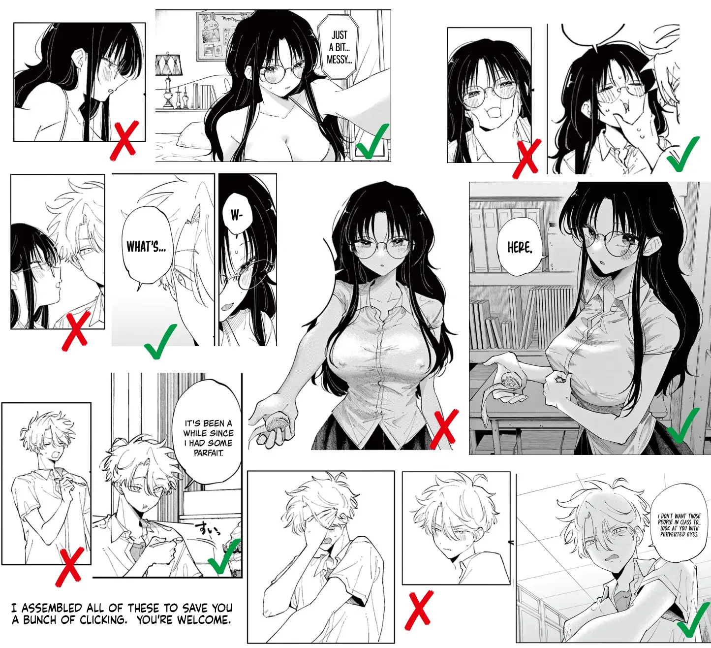 The Person Sitting Next to Me Looking at Me With Perverted Eyes | English ver - Chapter 53.5 manhwa