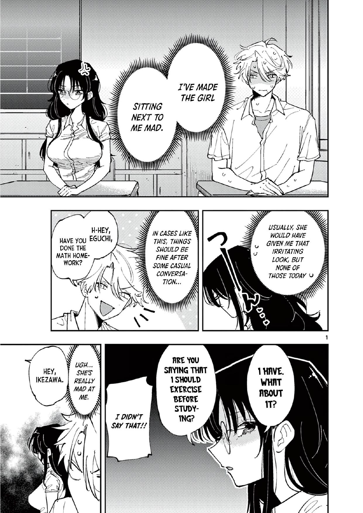 The Person Sitting Next to Me Looking at Me With Perverted Eyes | English ver - Chapter 9 manhwa