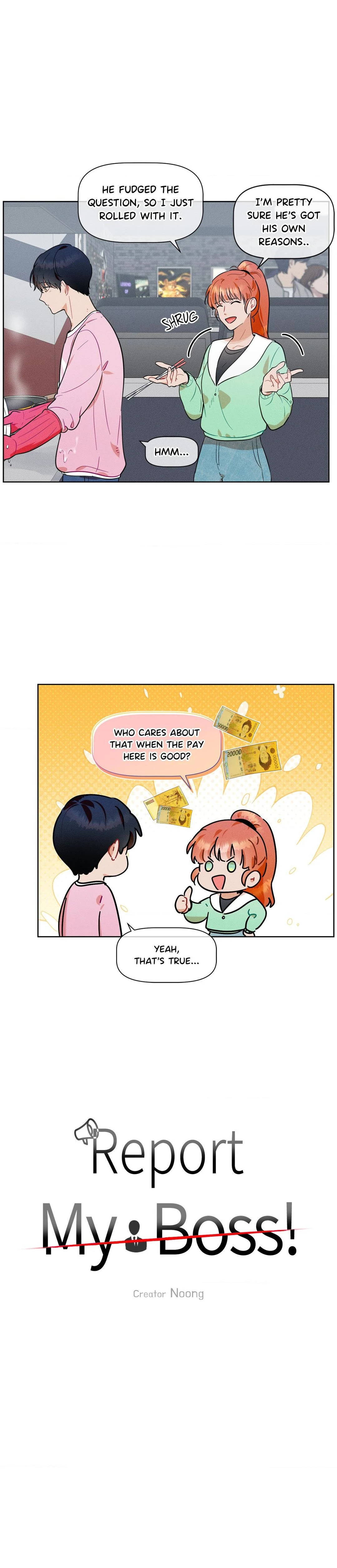 Report My Boss! [Official] - Chapter 17 manhwa