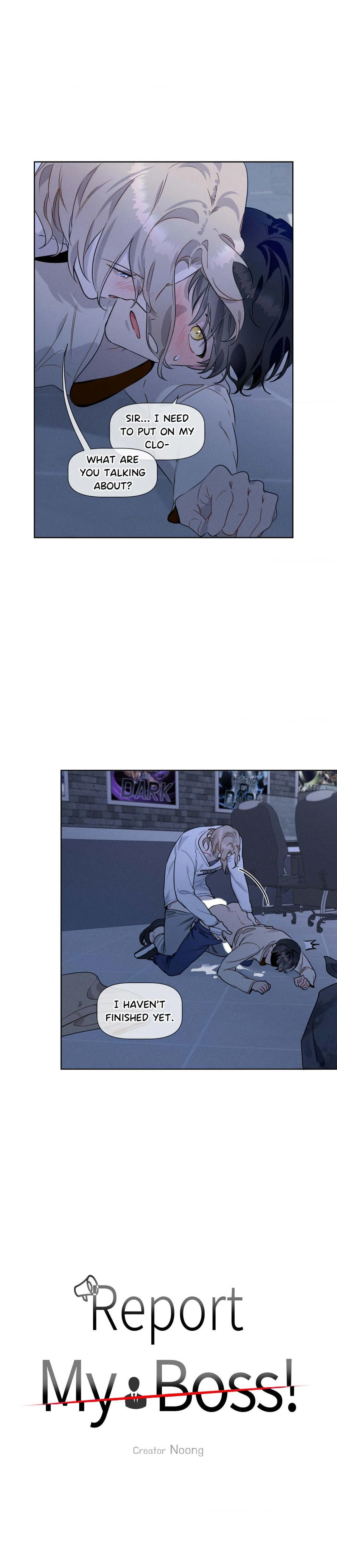 Report My Boss! [Official] - Chapter 20 manhwa