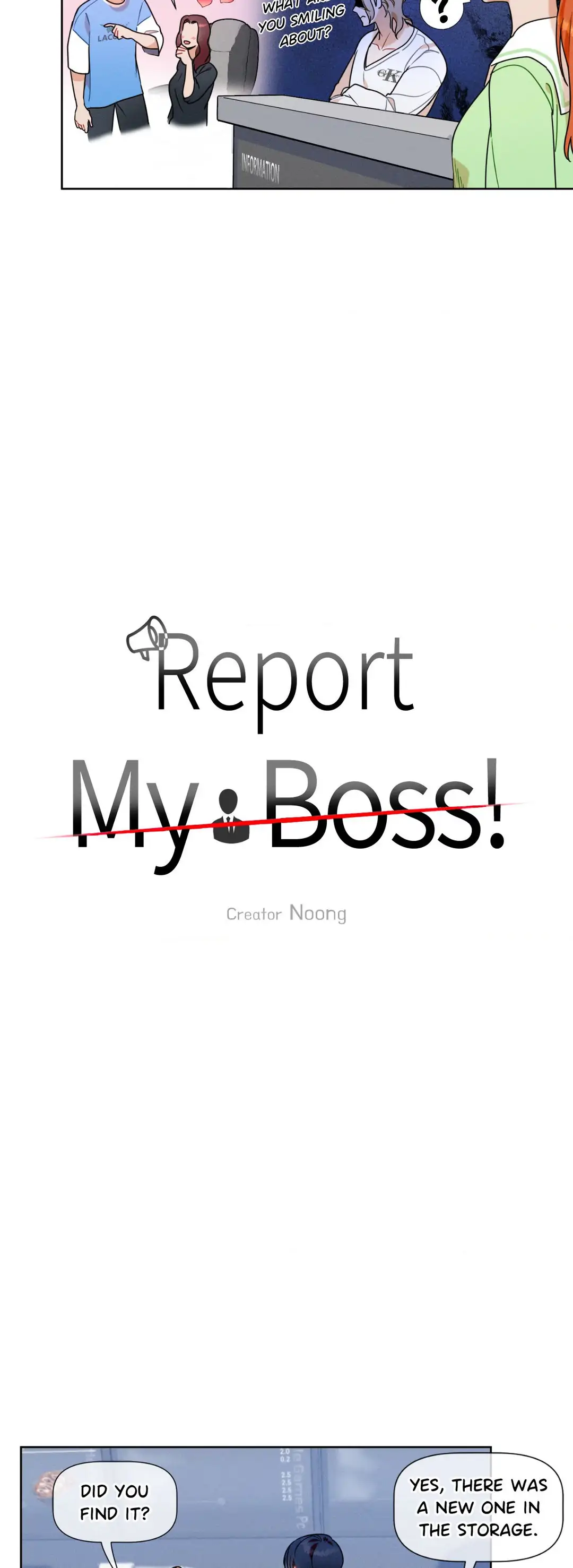 Report My Boss! [Official] - Chapter 26 manhwa