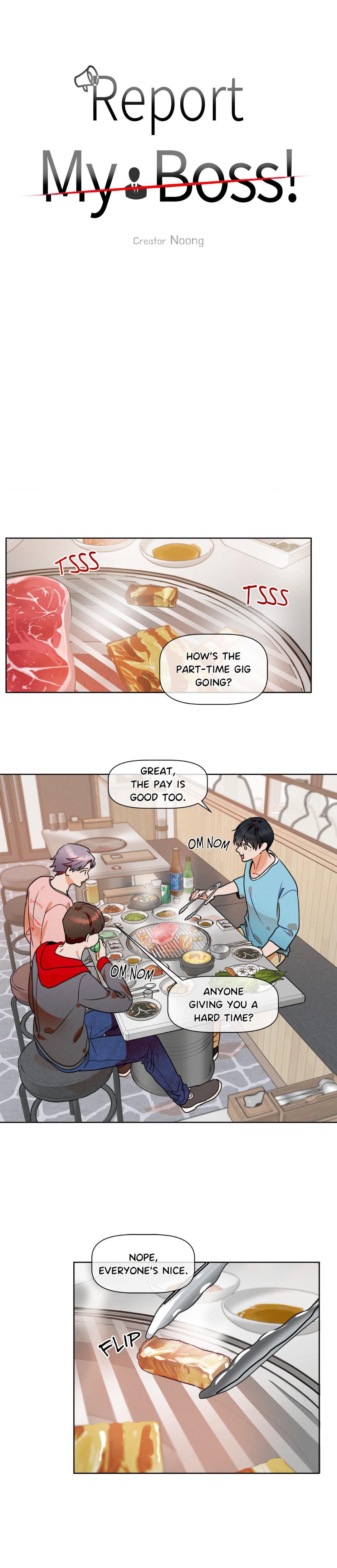 Report My Boss! [Official] - Chapter 3 manhwa