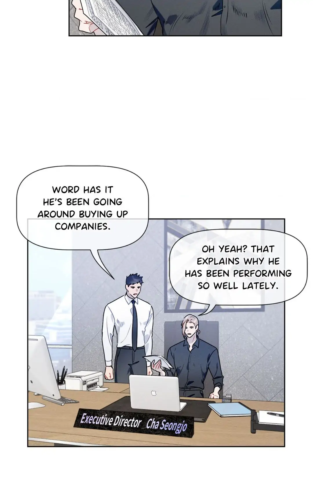 Report My Boss! [Official] - Chapter 33 manhwa