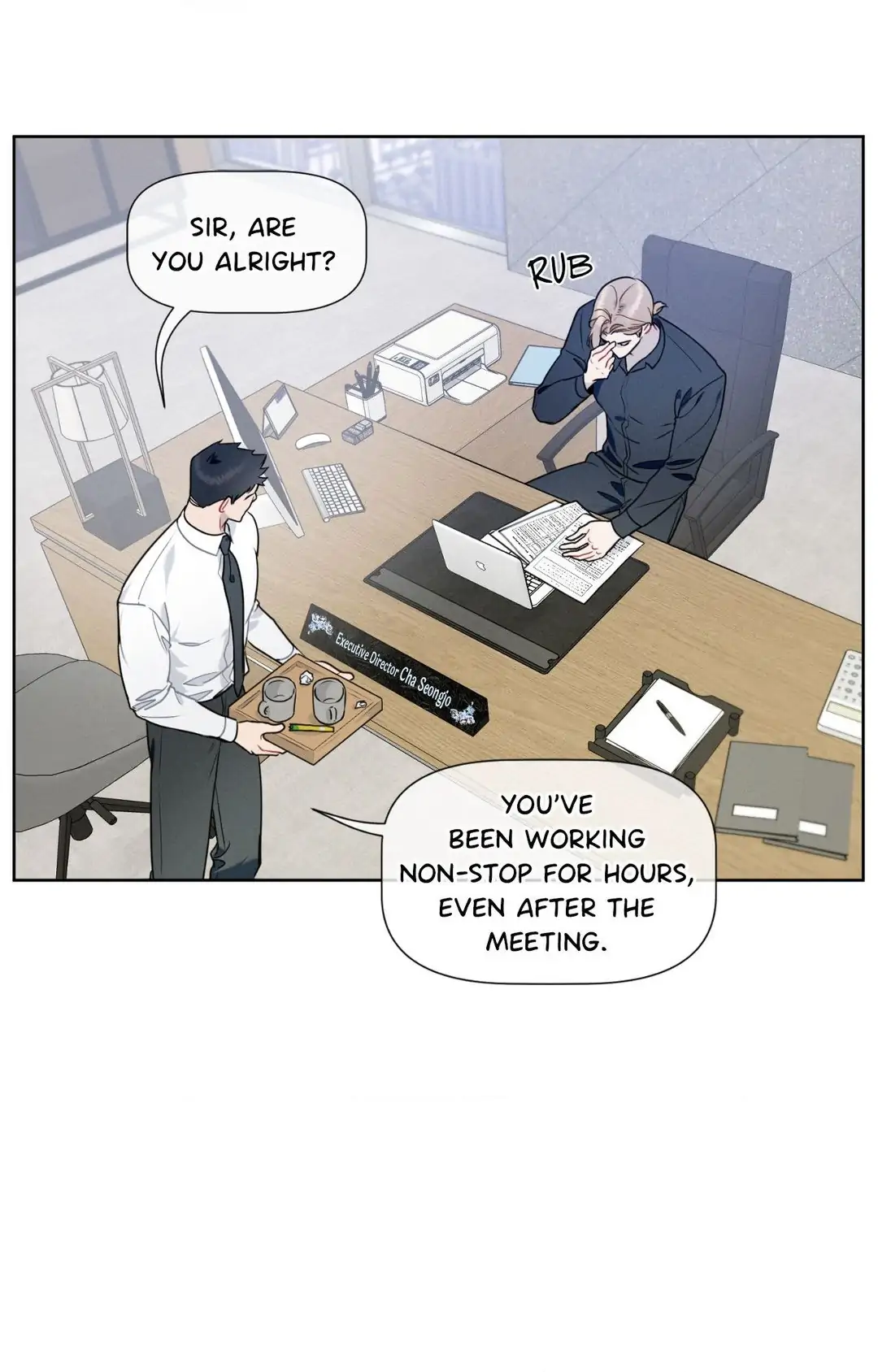 Report My Boss! [Official] - Chapter 35 manhwa