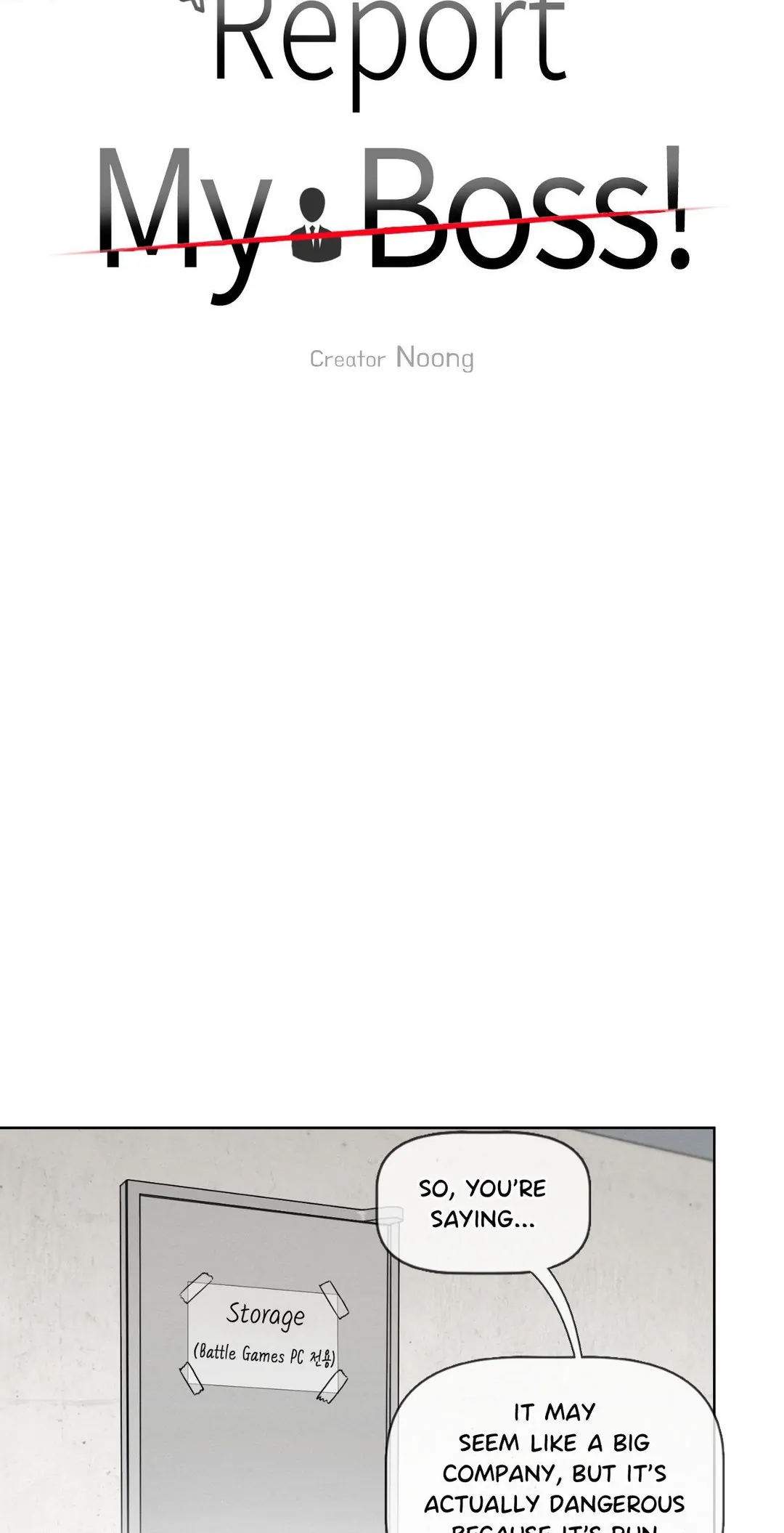 Report My Boss! [Official] - Chapter 37 manhwa