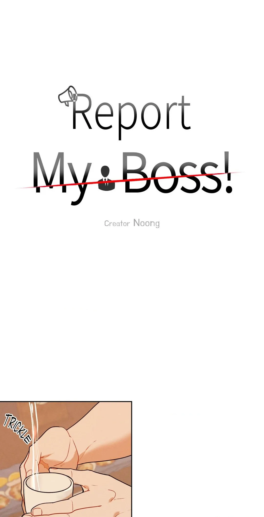 Report My Boss! [Official] - Chapter 39 manhwa