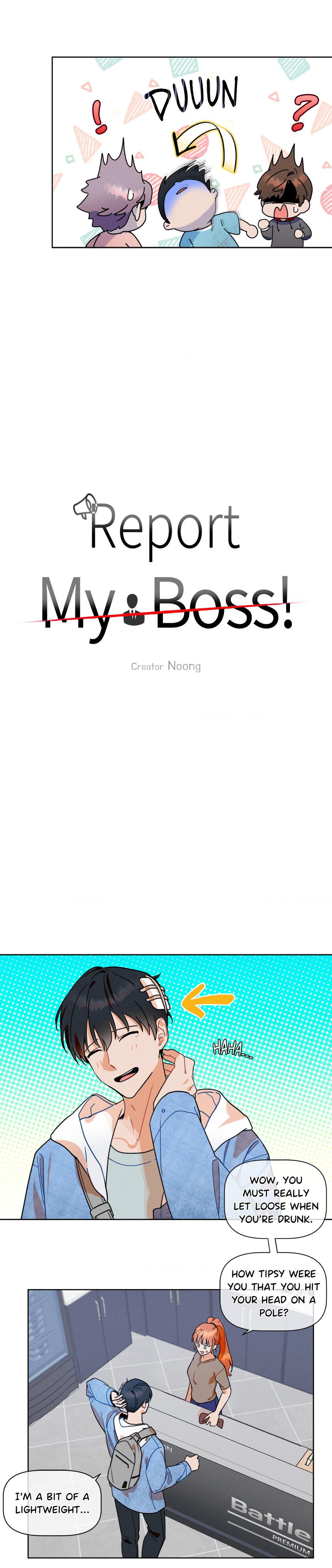 Report My Boss! [Official] - Chapter 4 manhwa