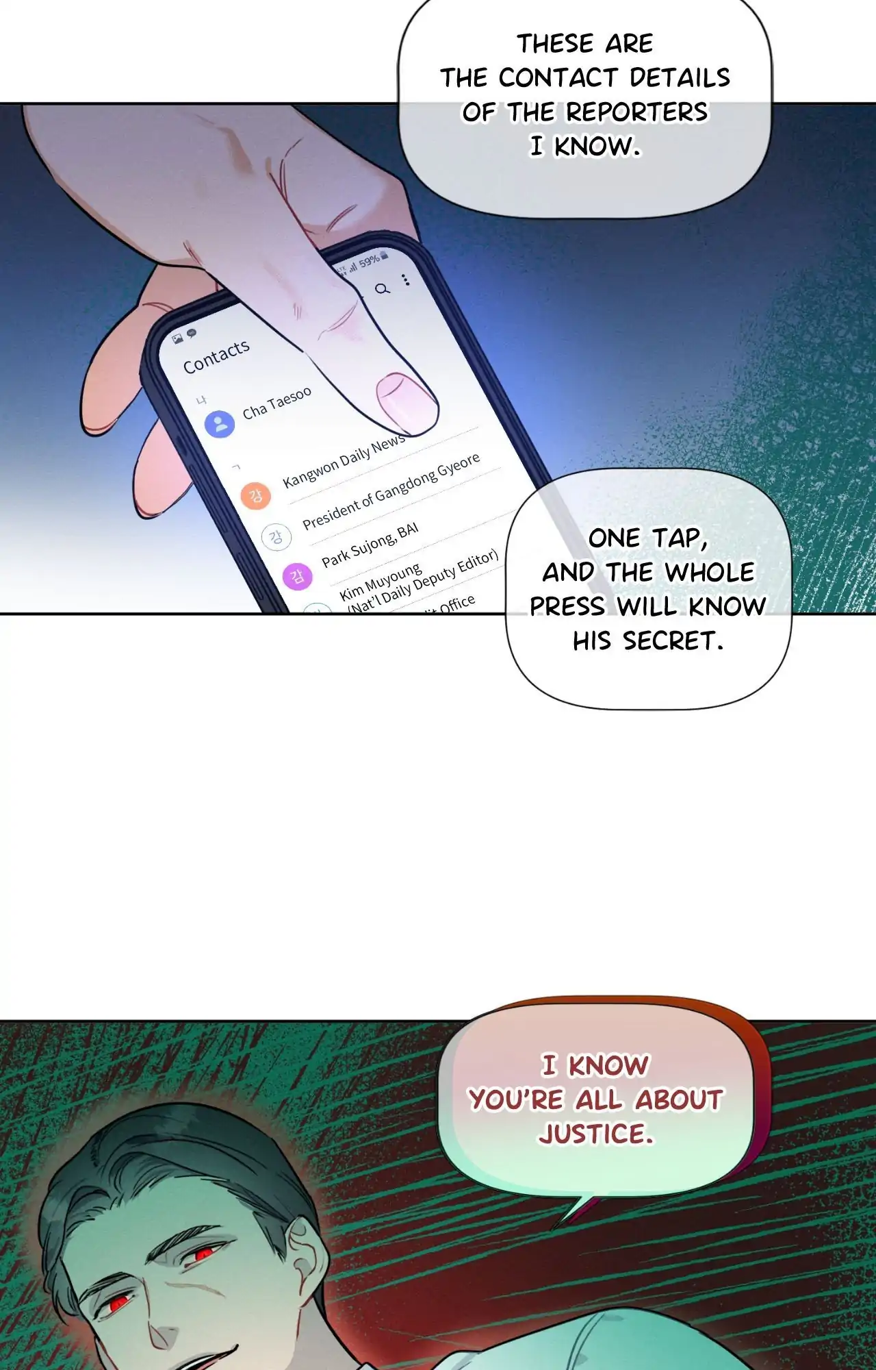 Report My Boss! [Official] - Chapter 53 manhwa