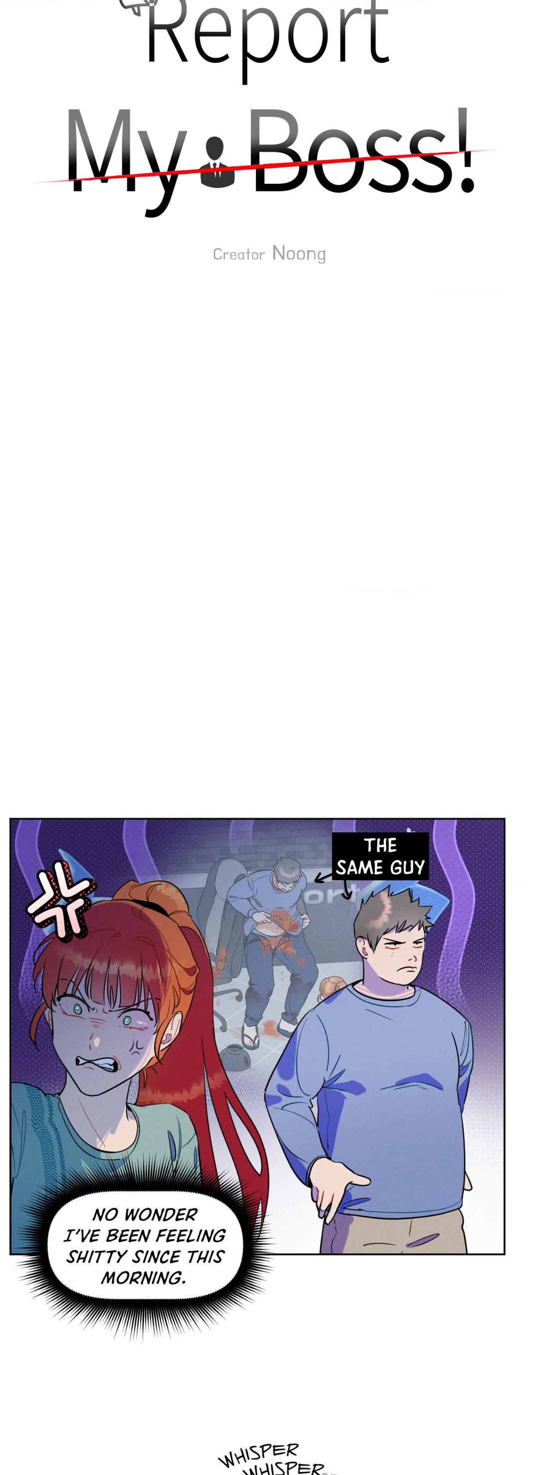 Report My Boss! [Official] - Chapter 7 manhwa