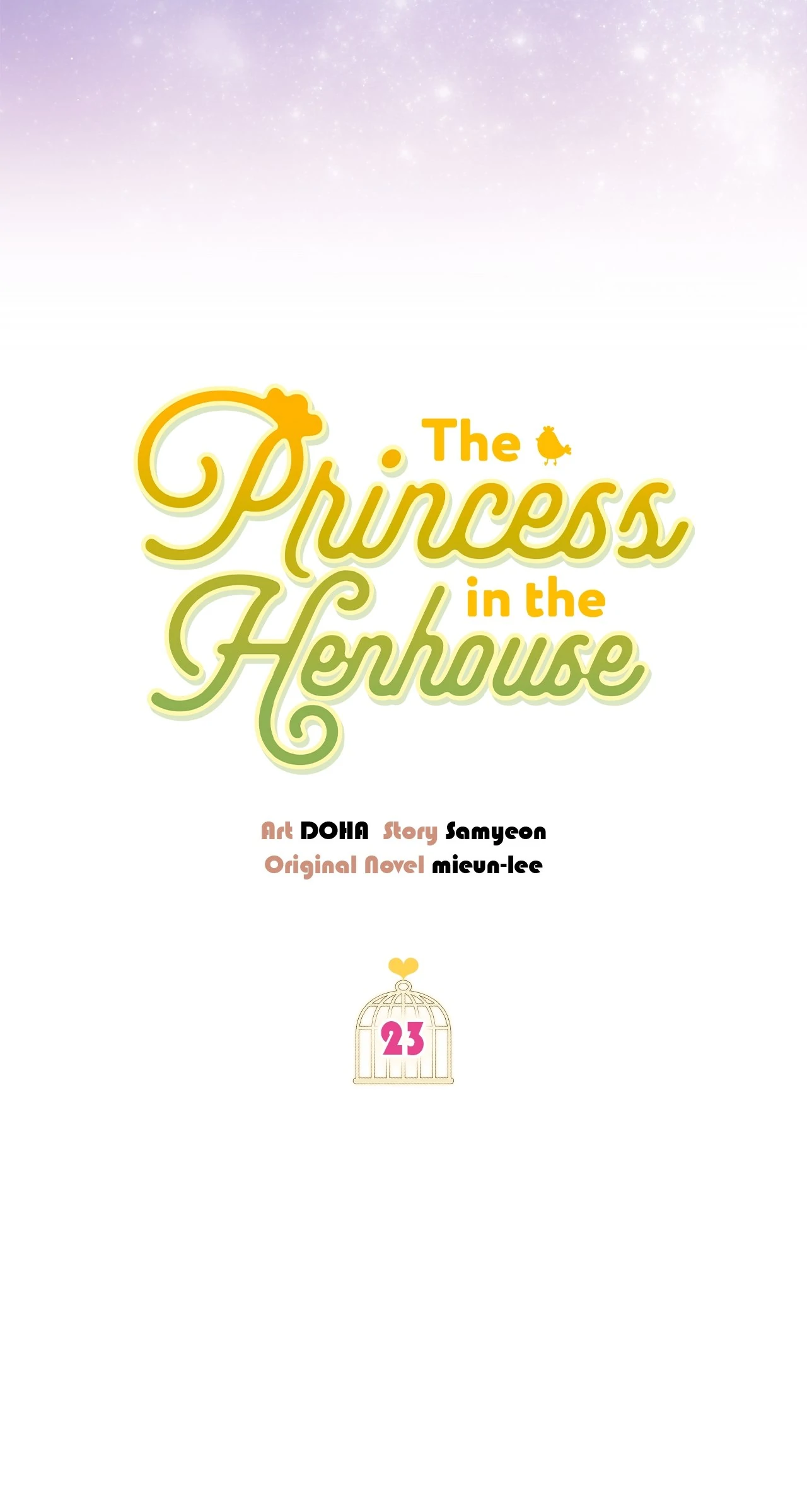 The Princess in The Henhouse (Official) - Chapter 23 manhwa