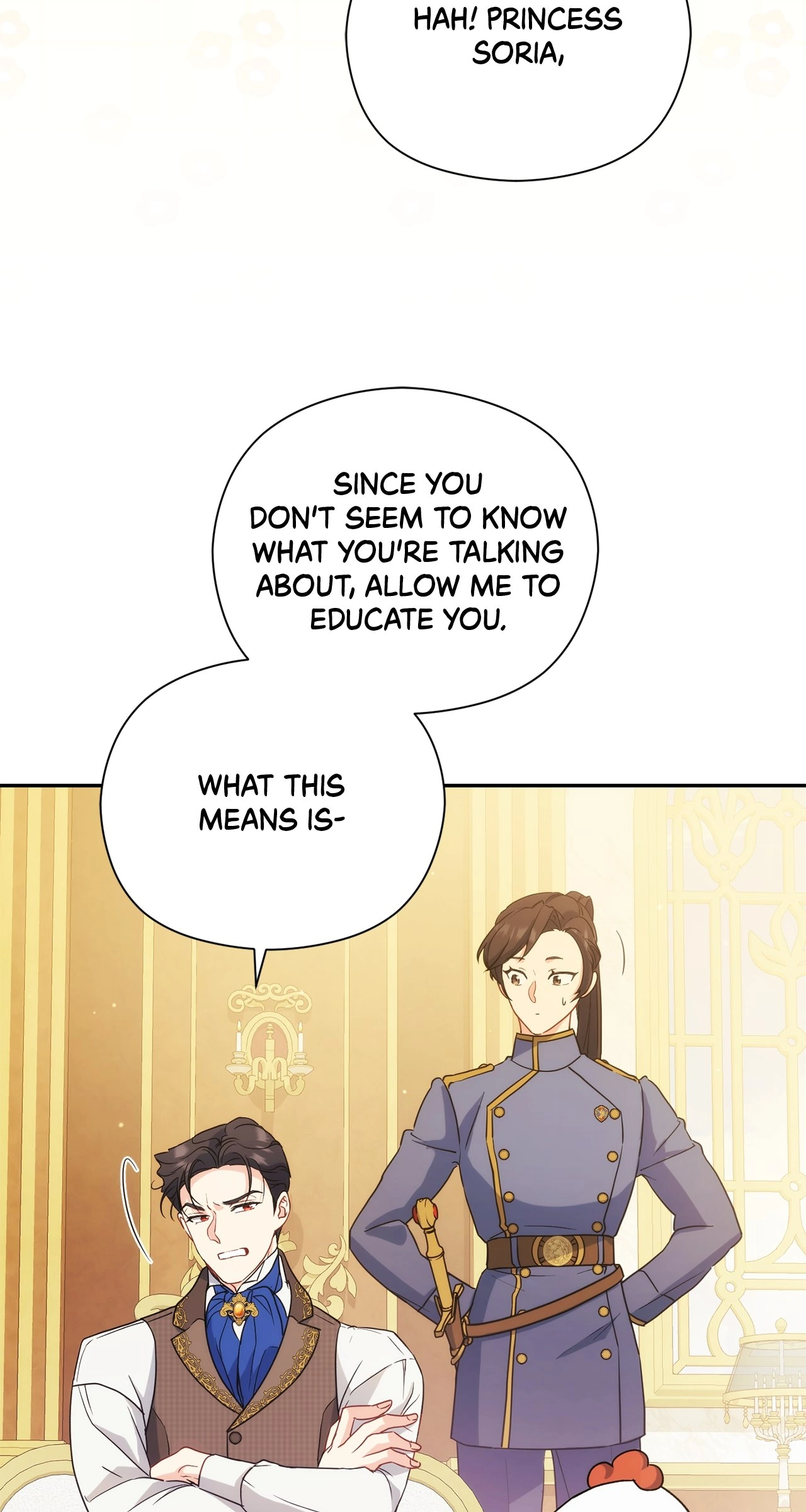 The Princess in The Henhouse (Official) - Chapter 8 manhwa