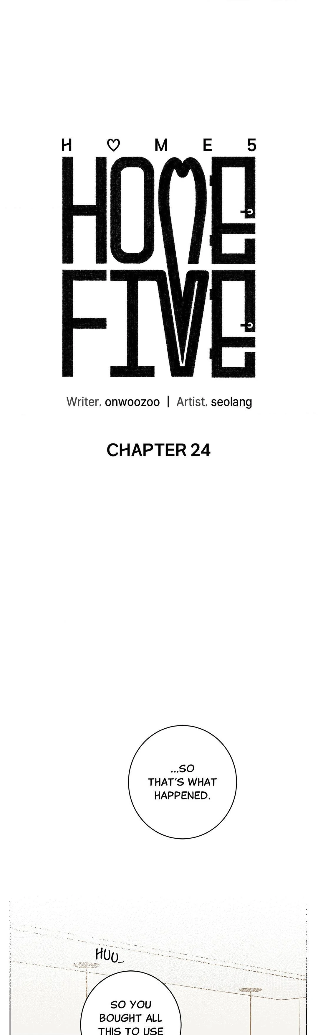 HOME5 [Official] - Chapter 24 manhwa