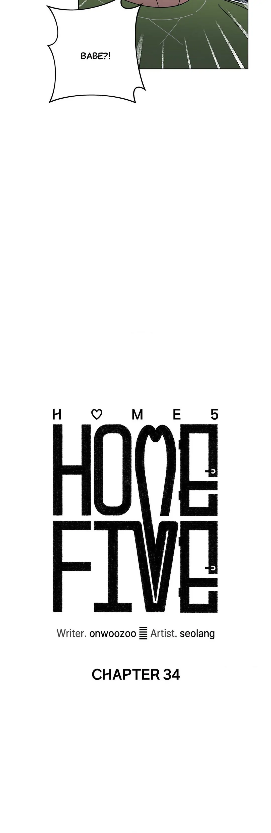 HOME5 [Official] - Chapter 34 manhwa