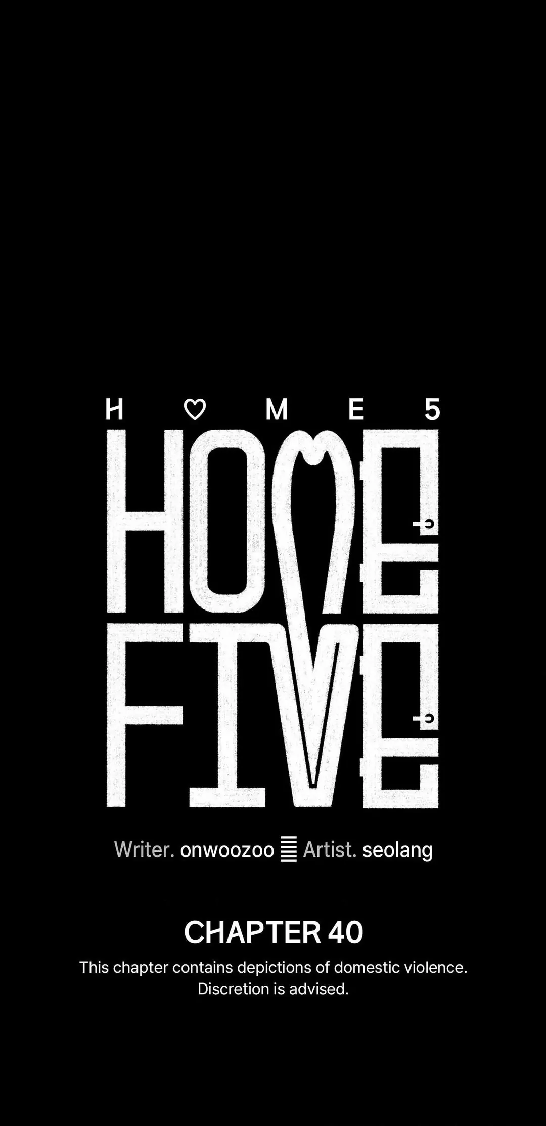 HOME5 [Official] - Chapter 40 manhwa