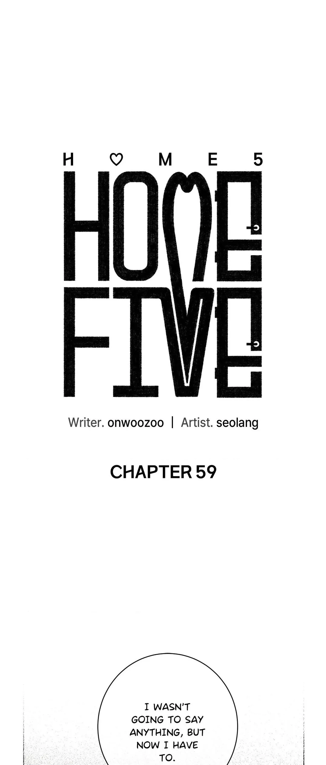 HOME5 [Official] - Chapter 59 manhwa
