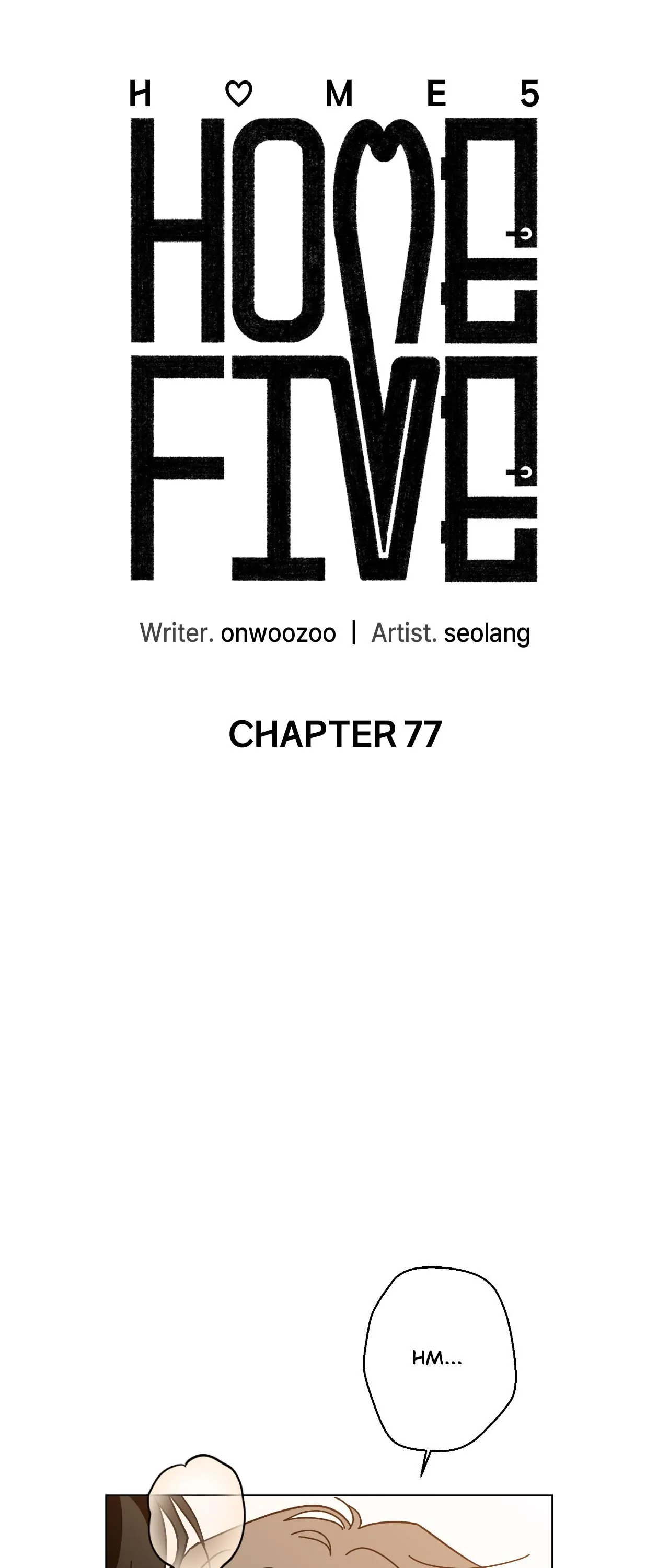 HOME5 [Official] - Chapter 77 manhwa