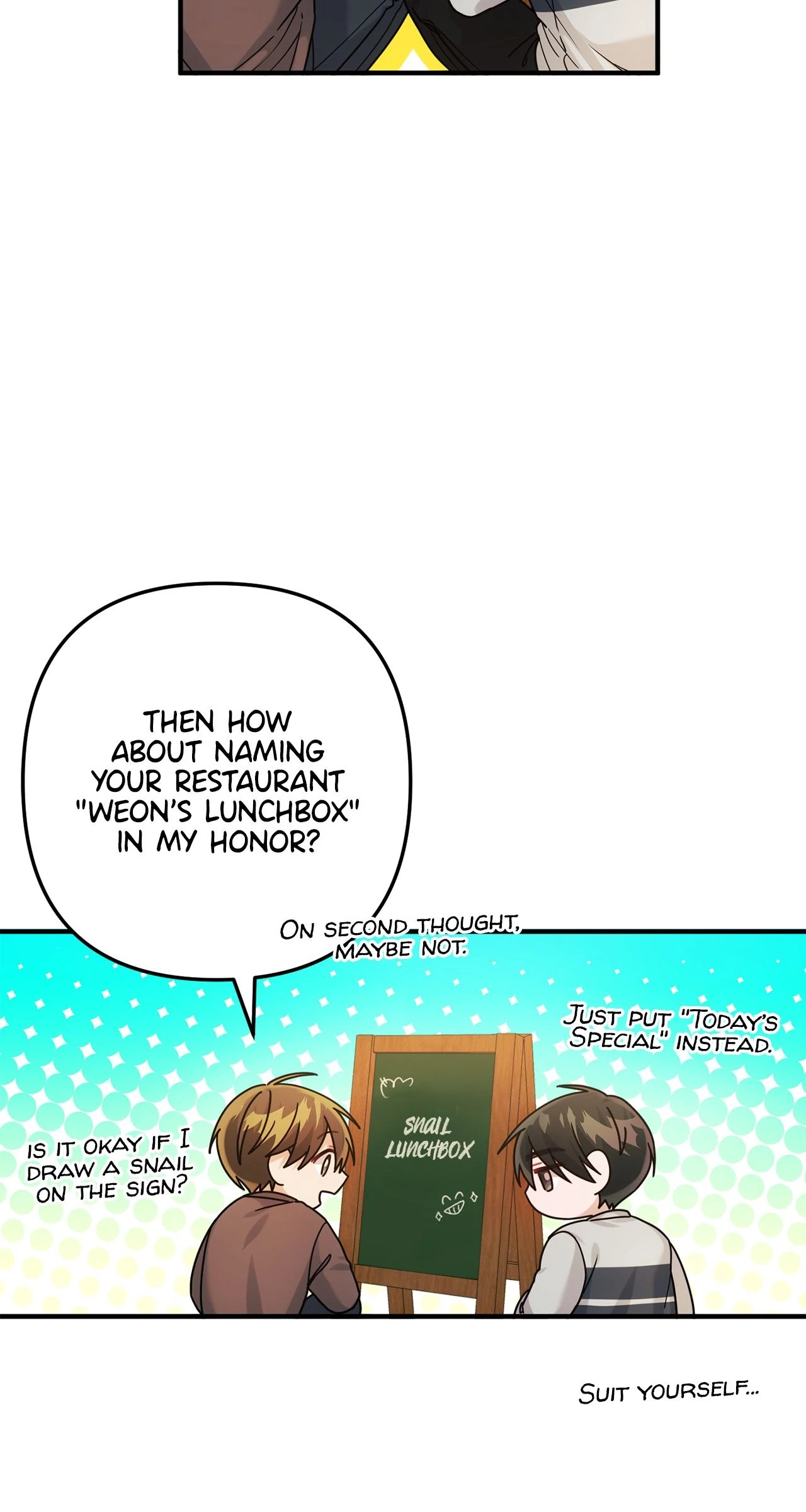 Saturday’s Special is Fried Shrimp - Chapter 15 manhwa