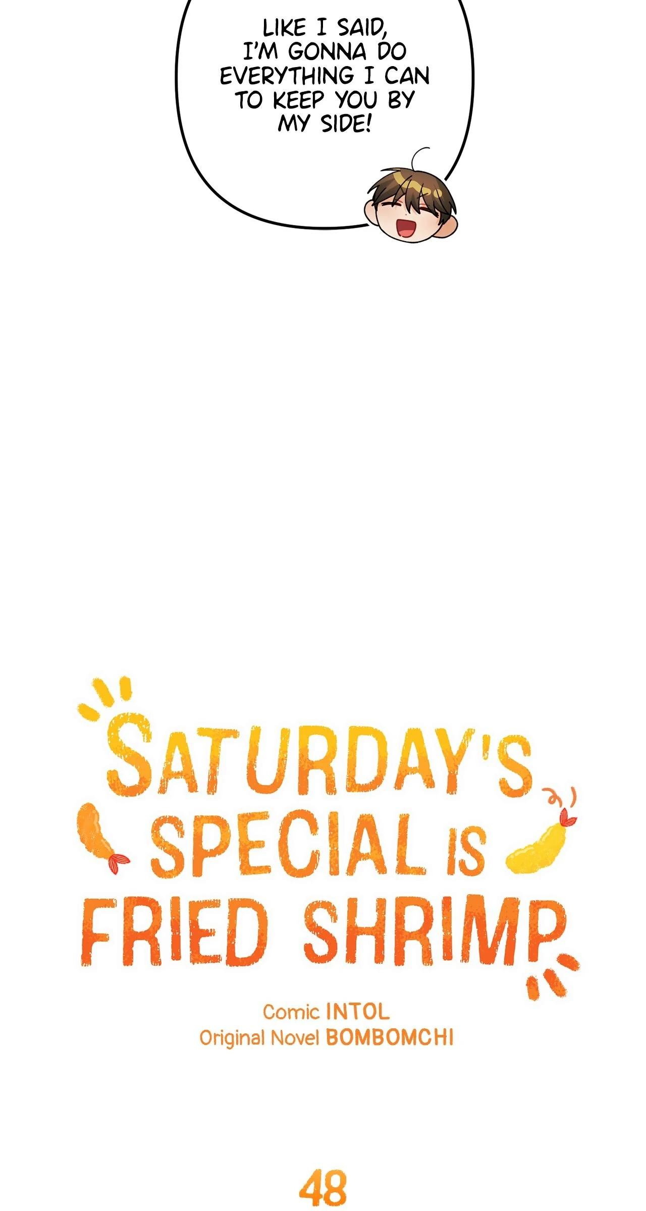 Saturday’s Special is Fried Shrimp - Chapter 48 manhwa