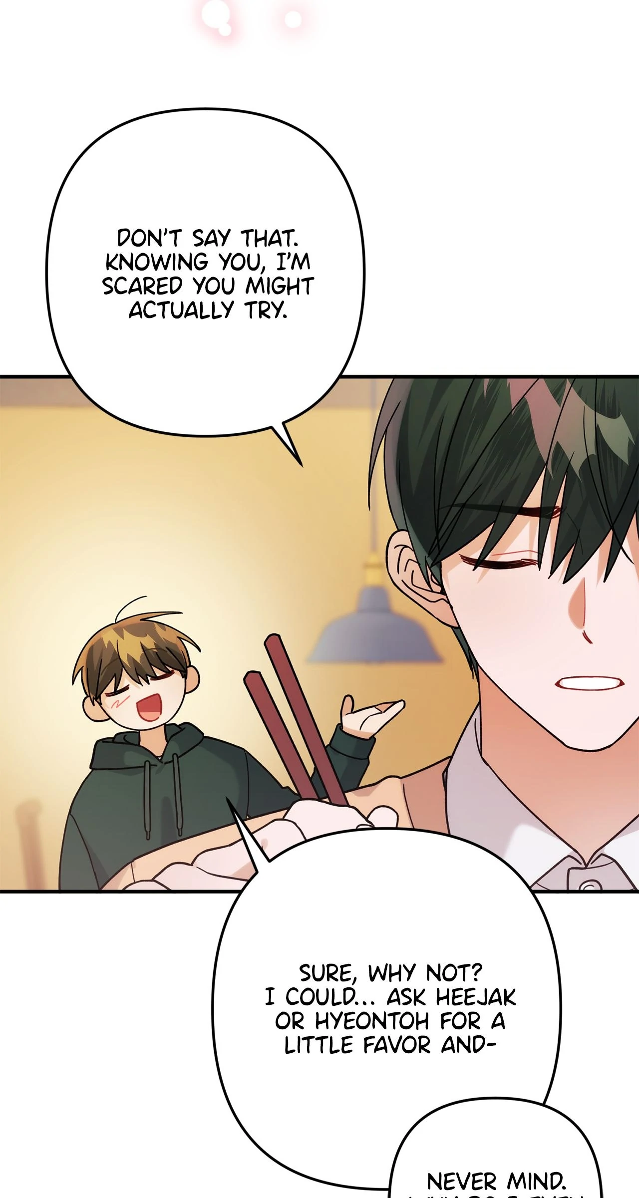 Saturday’s Special is Fried Shrimp - Chapter 58 manhwa