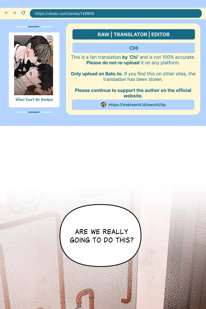 What Can’t Be Broken [Chi] - Chapter 1 manhwa