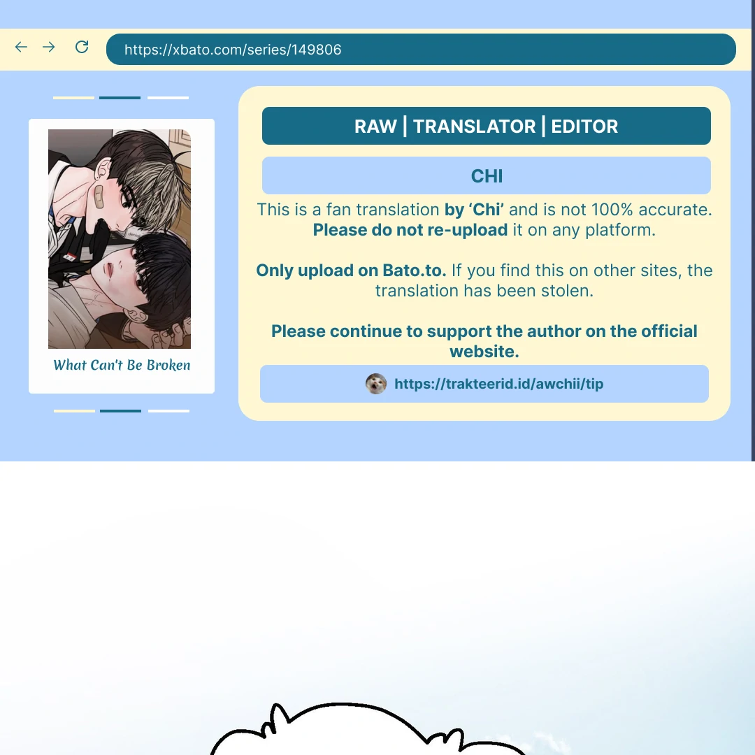 What Can’t Be Broken [Chi] - END SEASON 1 manhwa