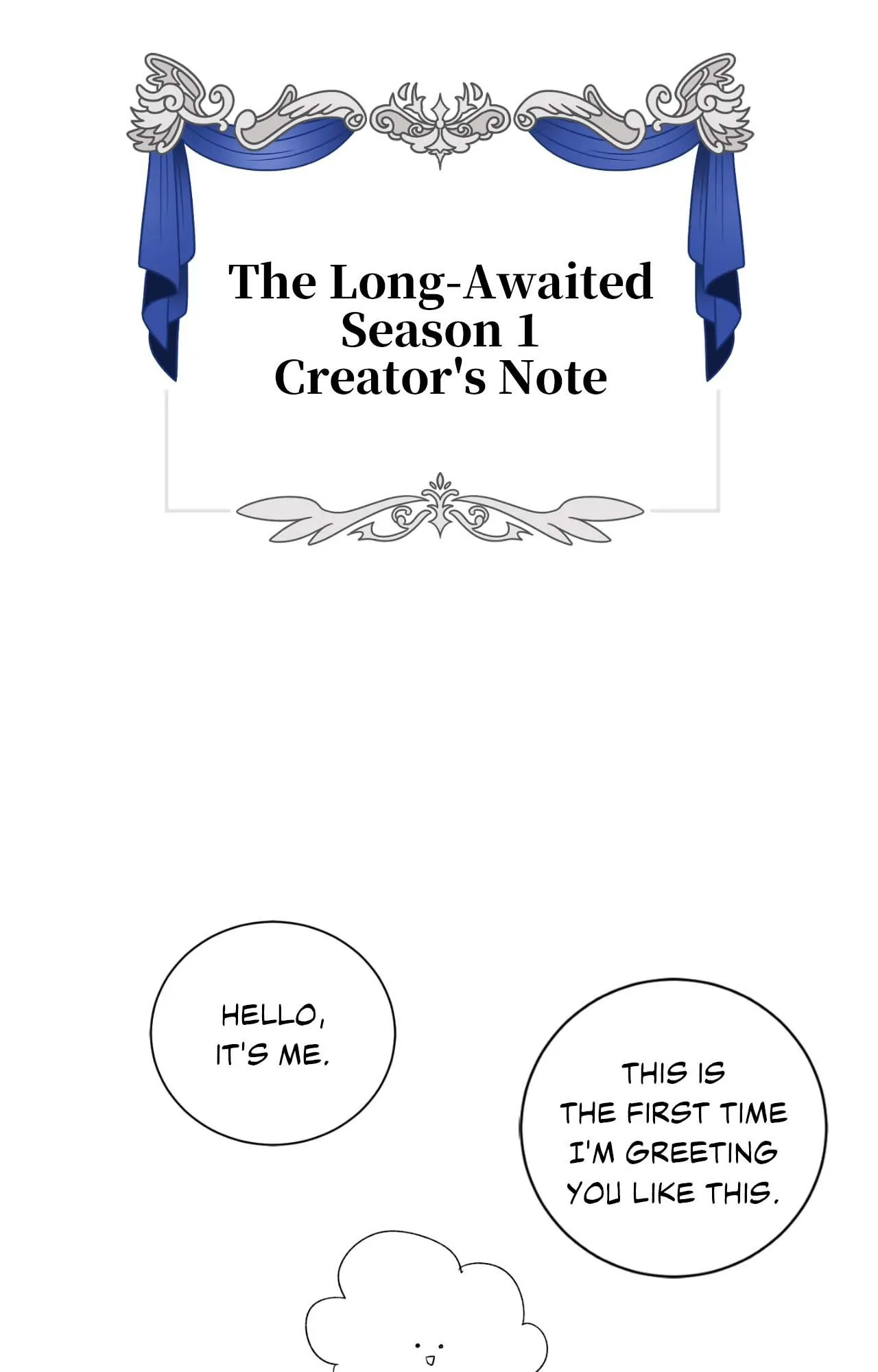 Bloodbound [Official] - Creator's Note manhwa