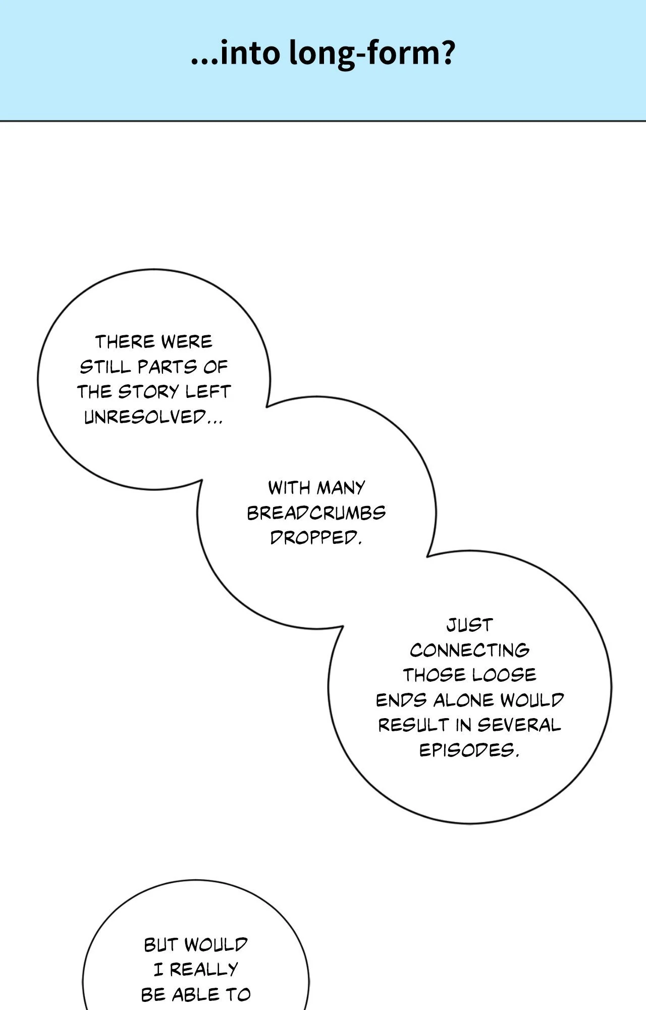 Bloodbound [Official] - Creator's Note manhwa