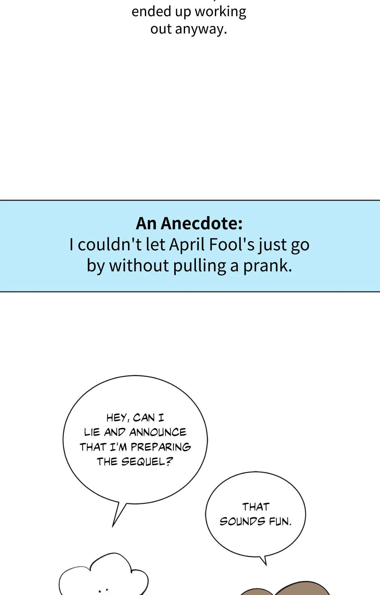 Bloodbound [Official] - Creator's Note manhwa