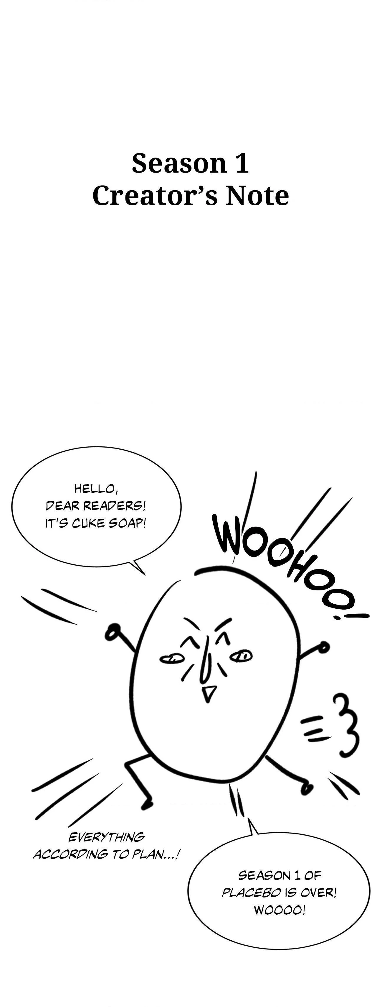 Placebo - Creator's Note manhwa