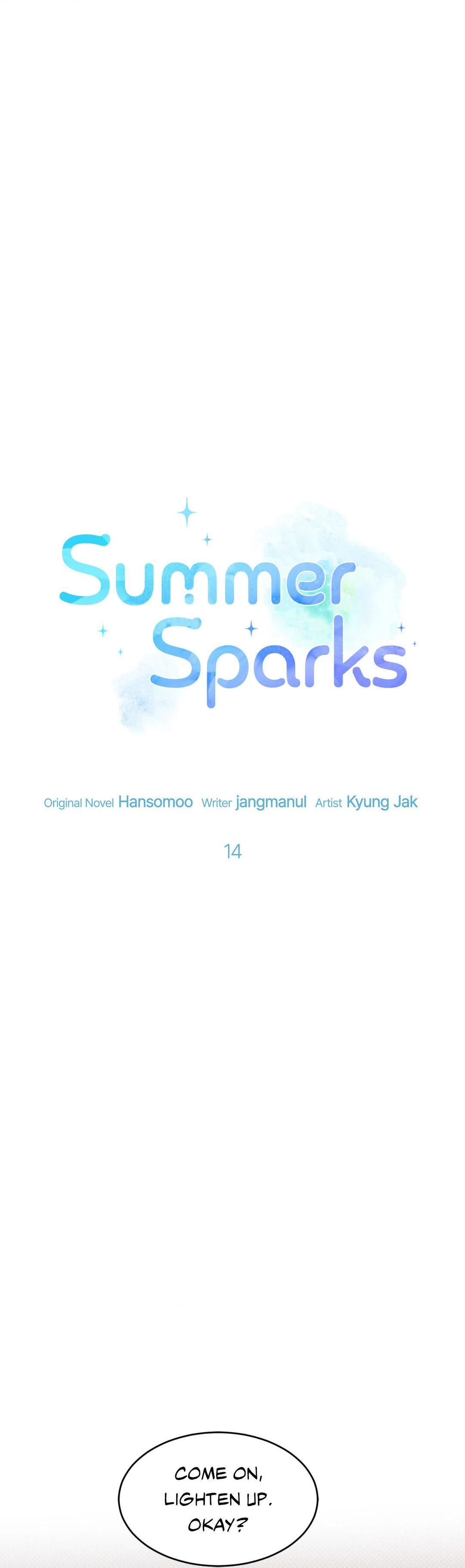 Summer Sparks - Chapter 14 manhwa