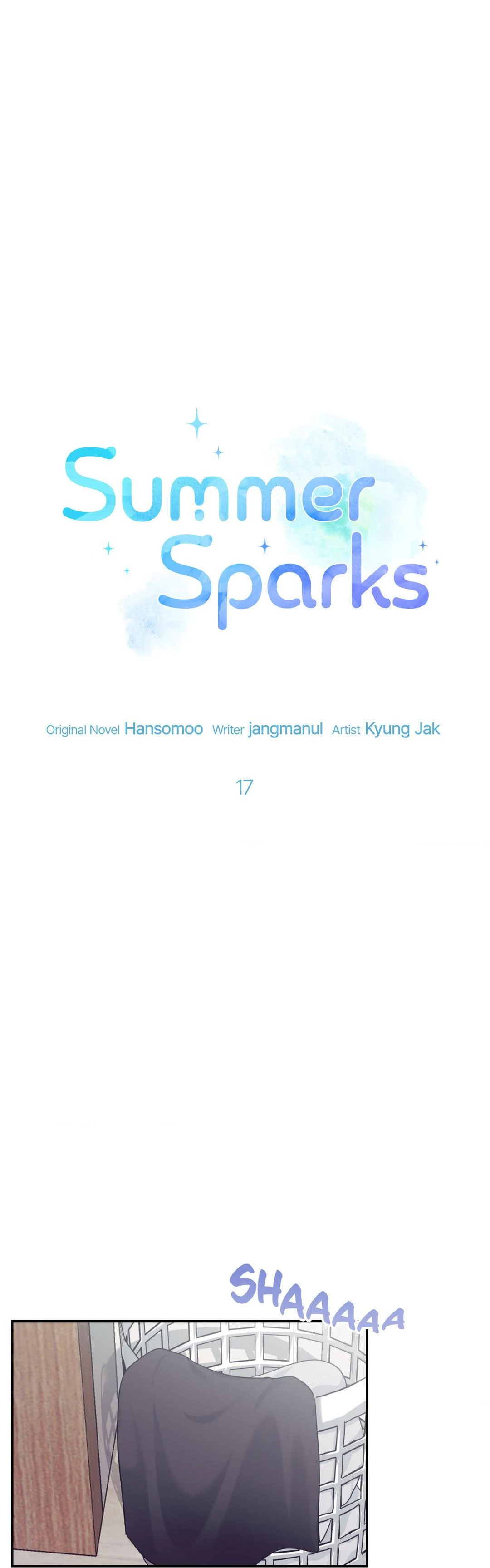 Summer Sparks - Chapter 17 manhwa