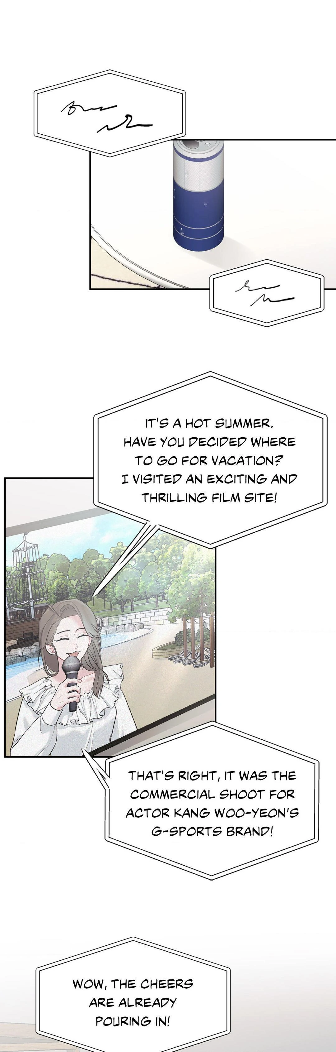 Summer Sparks - Chapter 18 manhwa
