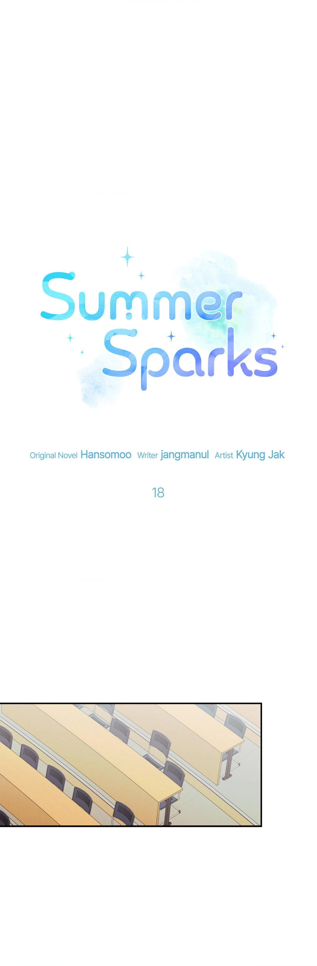 Summer Sparks - Chapter 18 manhwa
