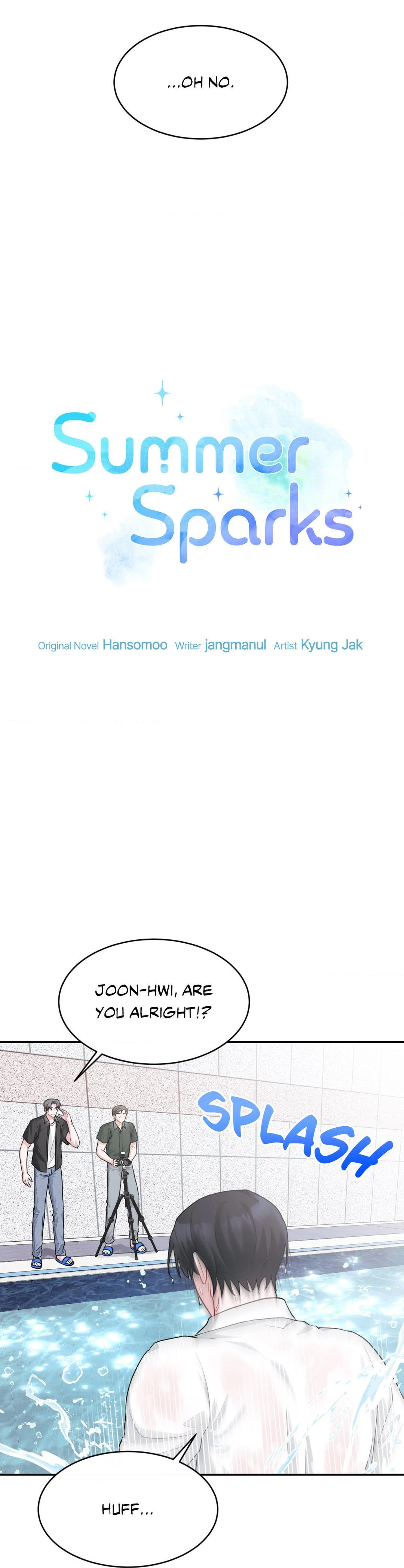 Summer Sparks - Chapter 22 manhwa