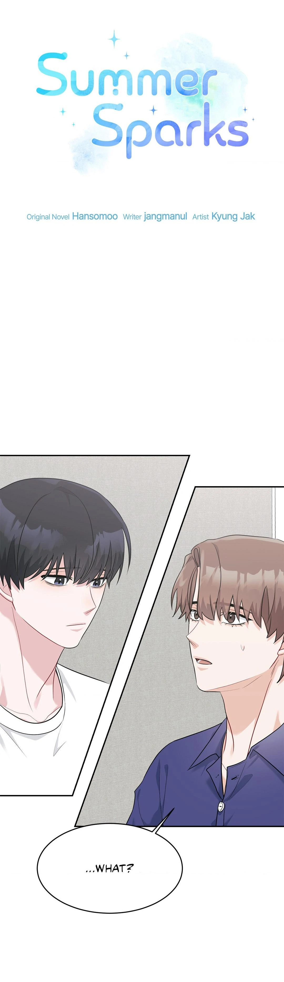 Summer Sparks - Chapter 25 manhwa
