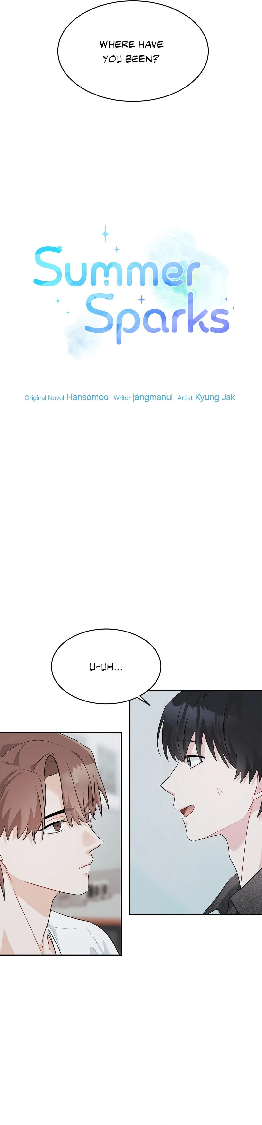 Summer Sparks - Chapter 26 manhwa