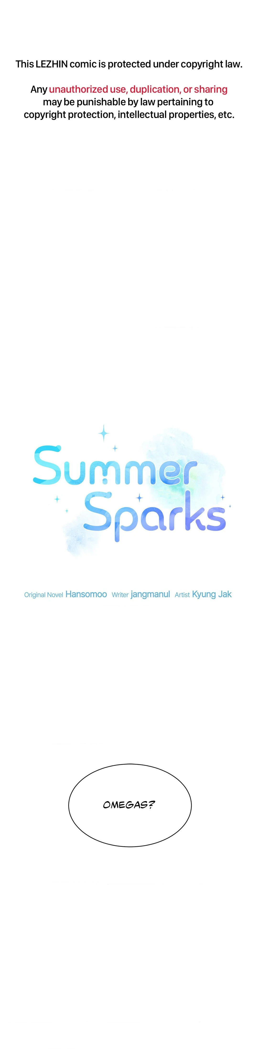 Summer Sparks - Chapter 27 manhwa