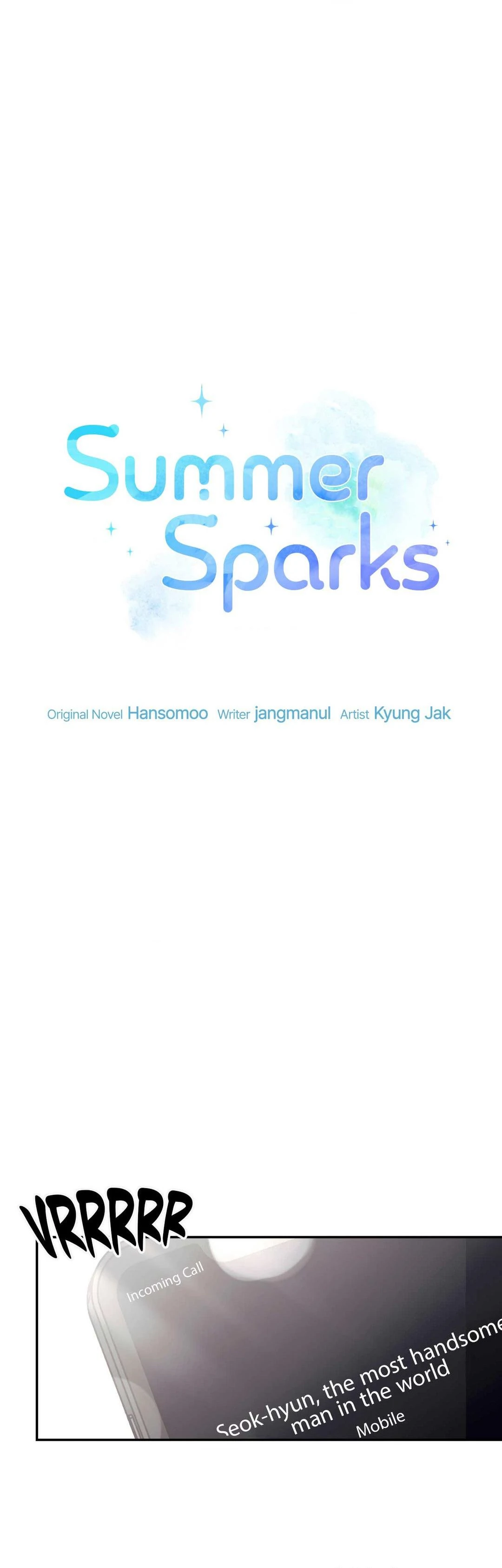 Summer Sparks - Chapter 35 manhwa
