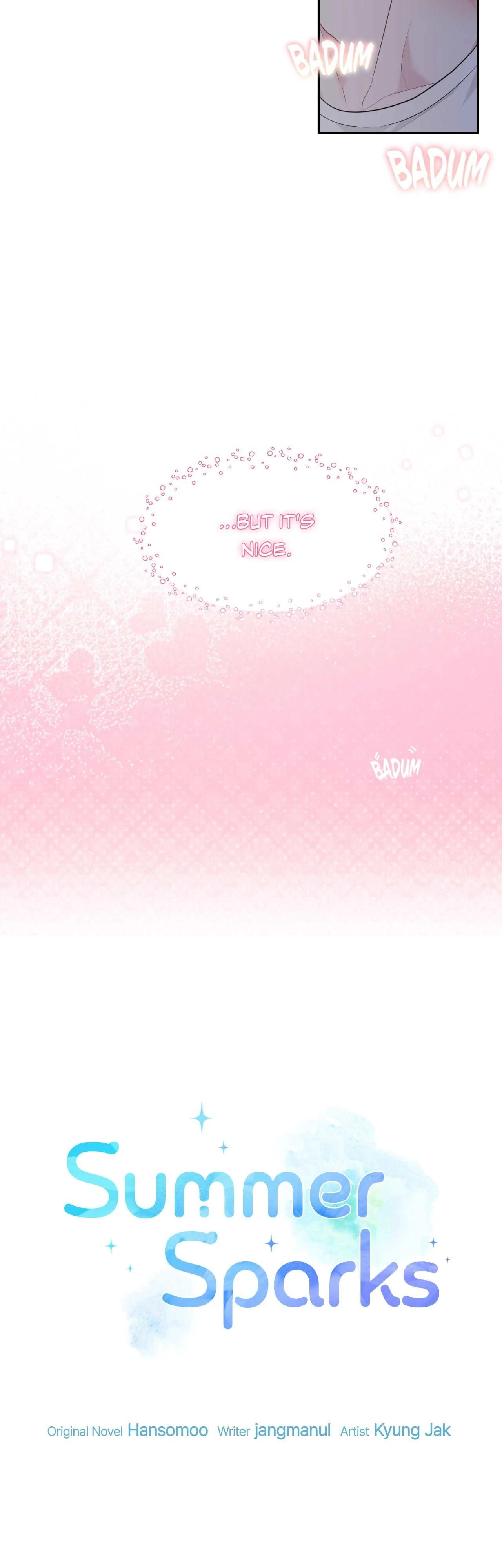 Summer Sparks - Chapter 39 manhwa