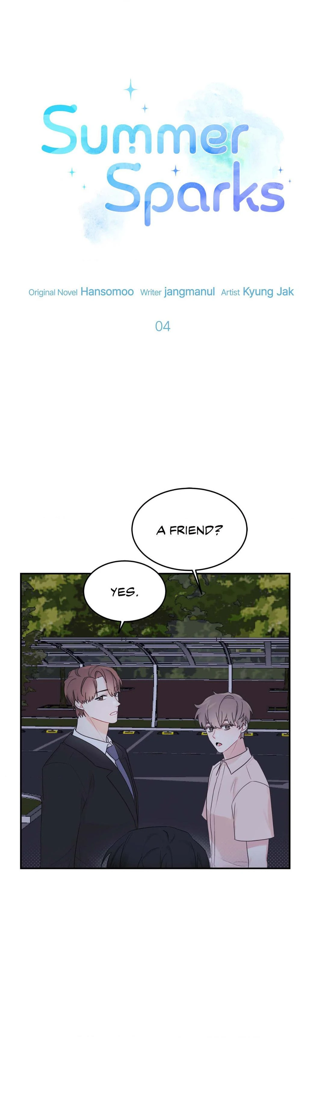 Summer Sparks - Chapter 4 manhwa