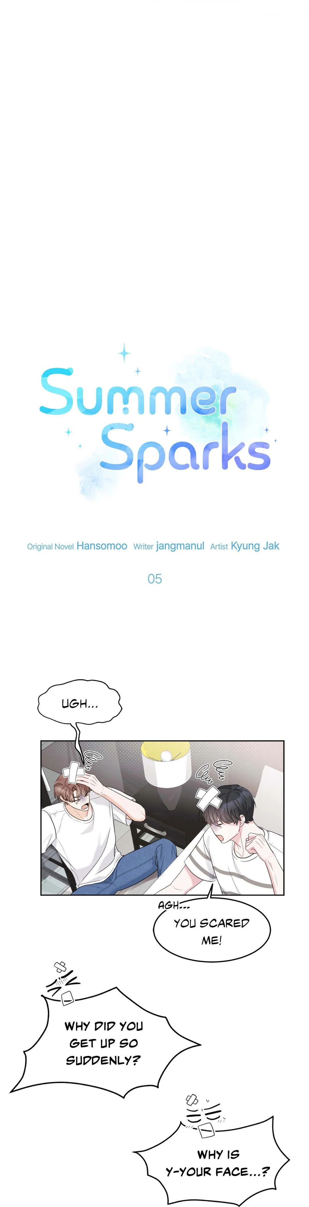 Summer Sparks - Chapter 5 manhwa