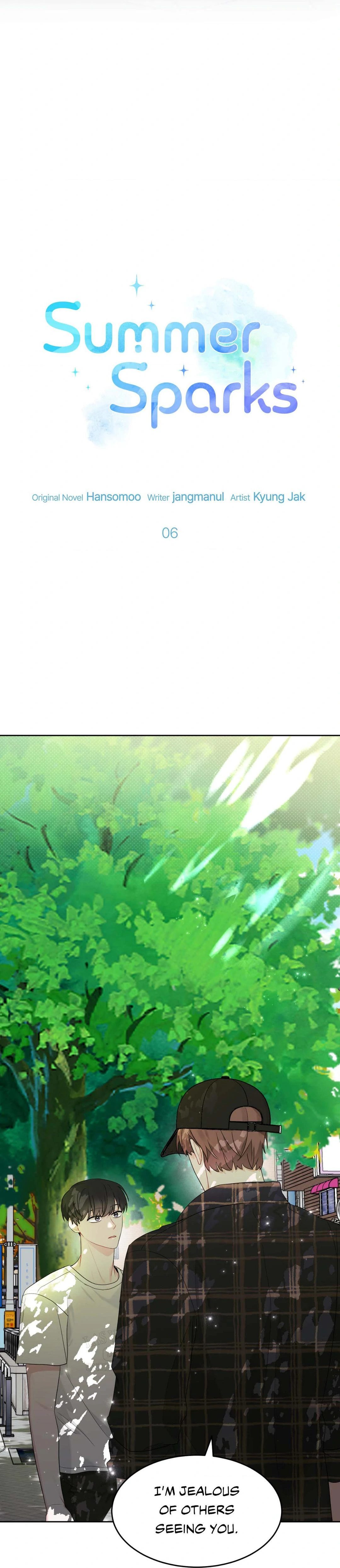 Summer Sparks - Chapter 6 manhwa