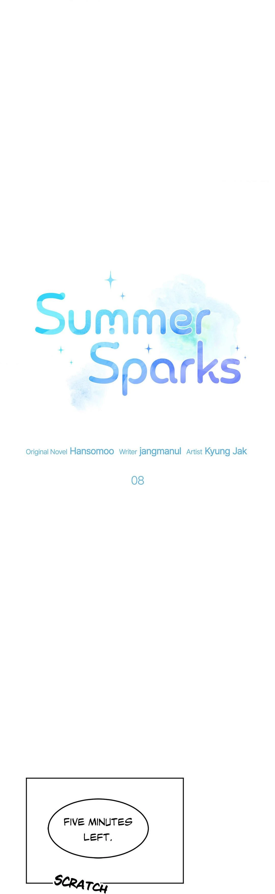 Summer Sparks - Chapter 8 manhwa