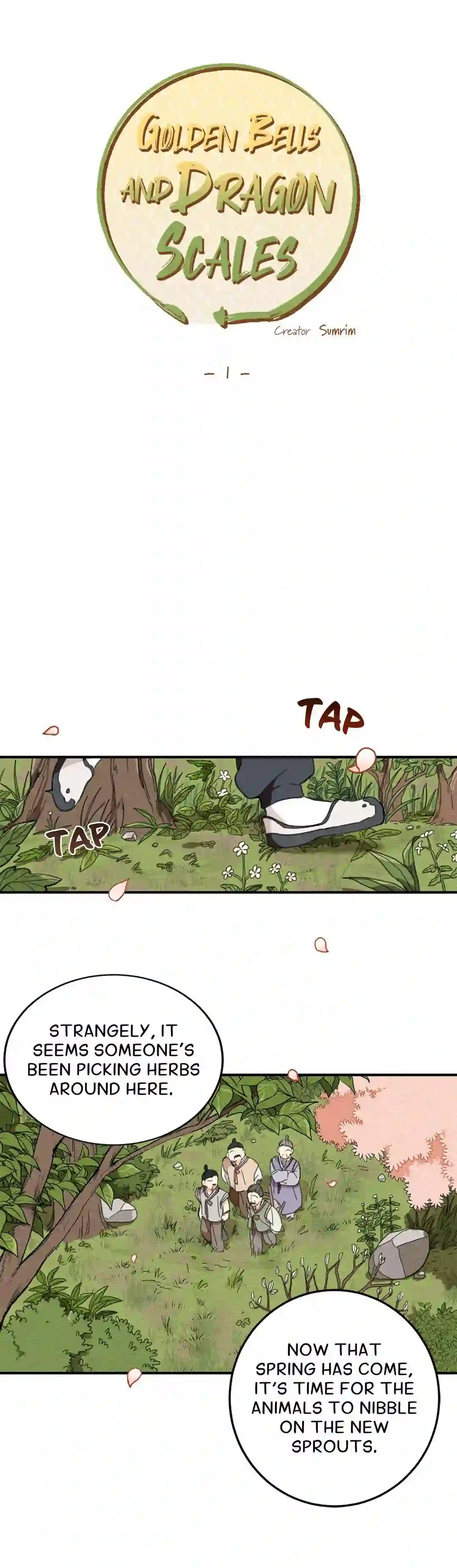 Golden Bells and Dragon Scales [Official] - Chapter 1 manhwa