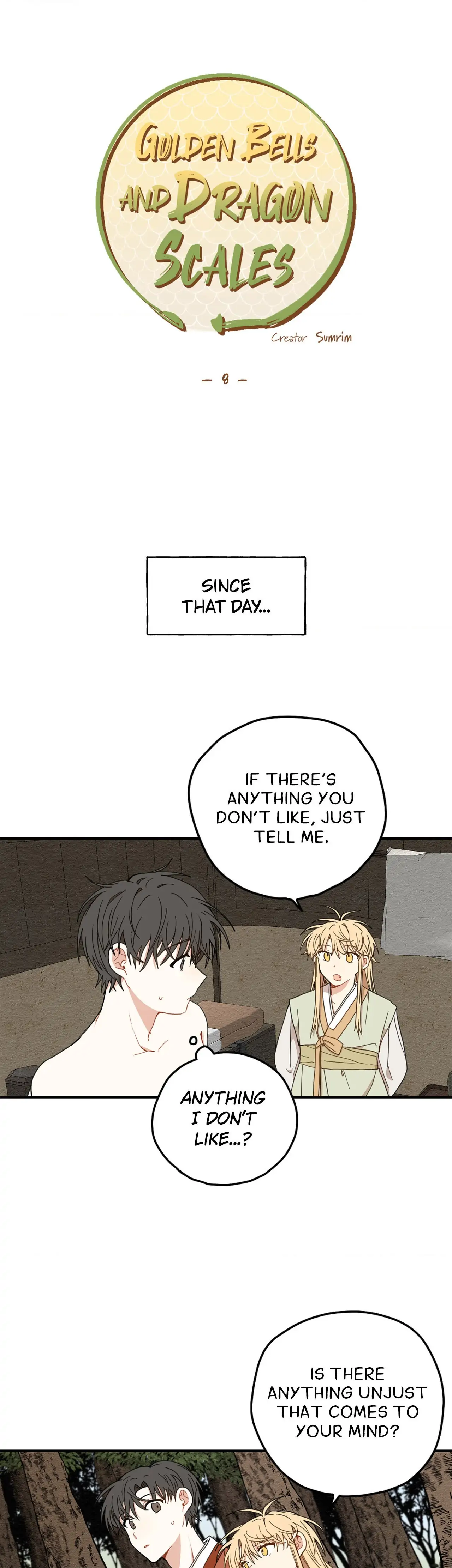 Golden Bells and Dragon Scales [Official] - Chapter 8 manhwa