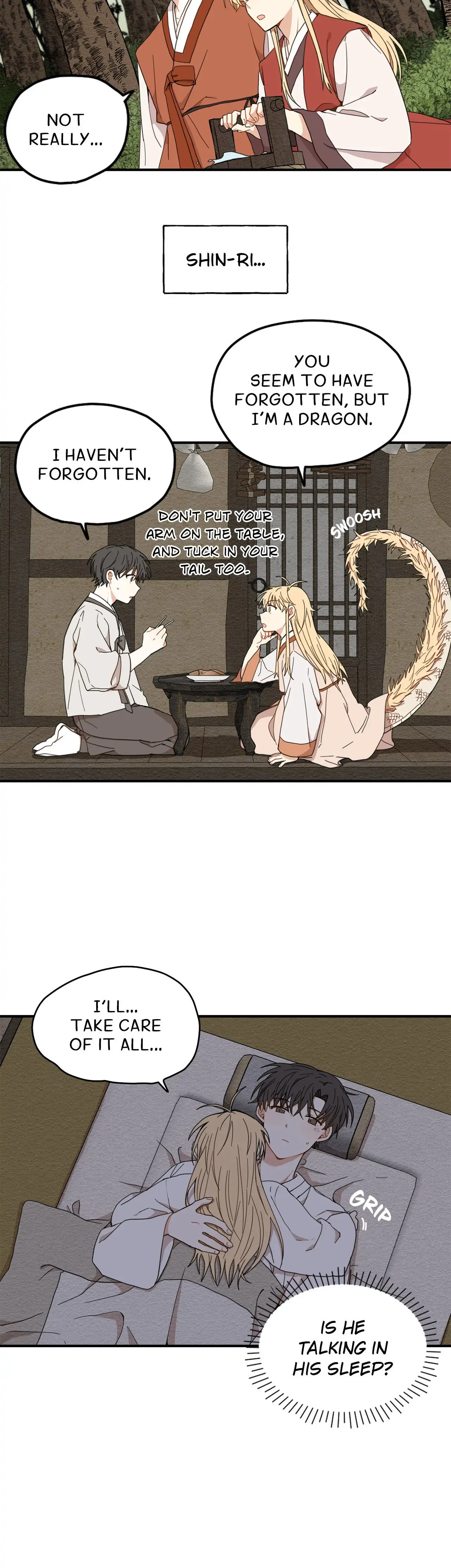 Golden Bells and Dragon Scales [Official] - Chapter 8 manhwa